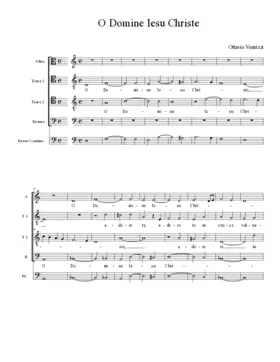 O Domine Iesu Christe