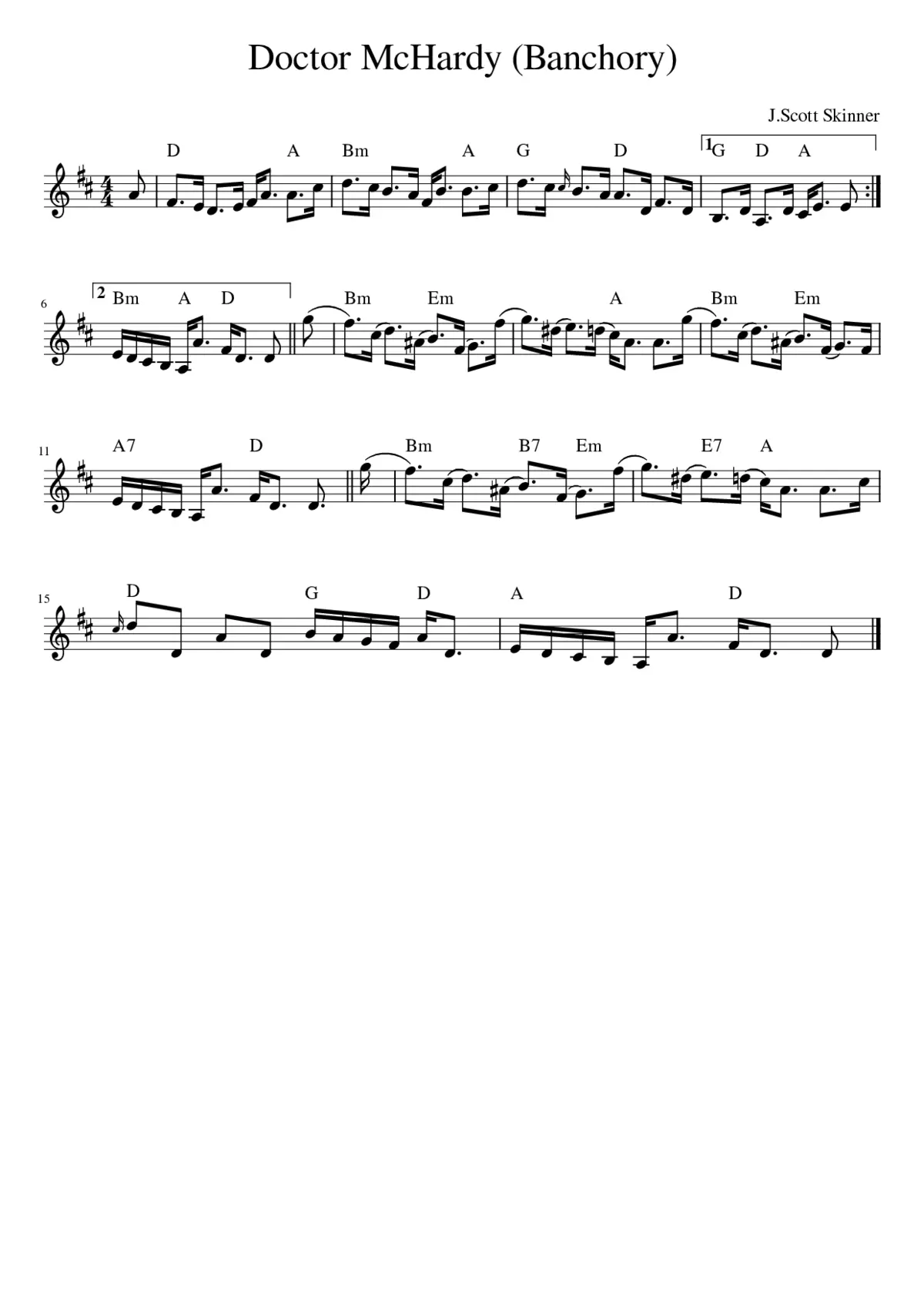 Doctor McHardy (Banchory) - Page 1