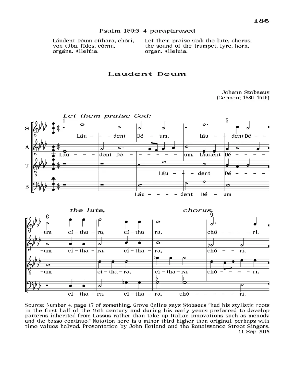 Laudent Deum - Page 1