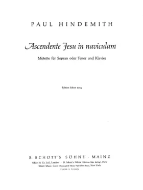 Ascendente Jesu in naviculam