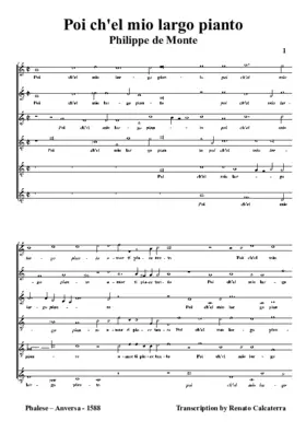 Poi ch'el mio largo pianto