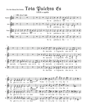 Tota pulchra es