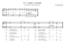B - 9. neděle v mezidobí