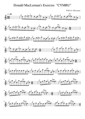 Donald MacLennan's Exercise CYMRU