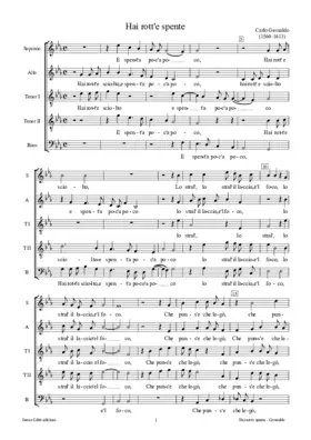 Hai rotto e sciolto e spento