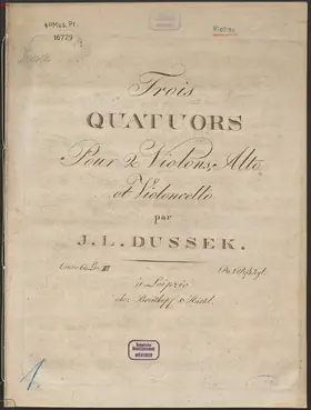 String Quartet in E-flat major