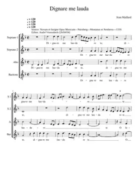 Dignare me laudare te