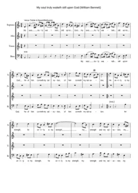 My soul truly waiteth still upon God