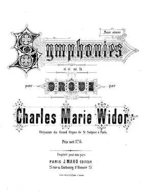 Organ Symphony No.1