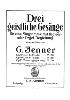 2 Geistliche Gesänge