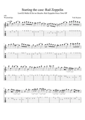 Starting The Case: Rail Zeppelin