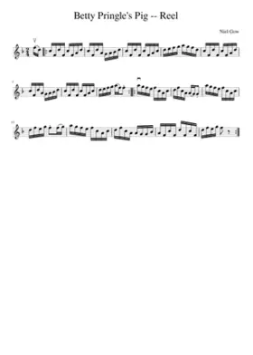 Betty Pringle's Pig -- Reel