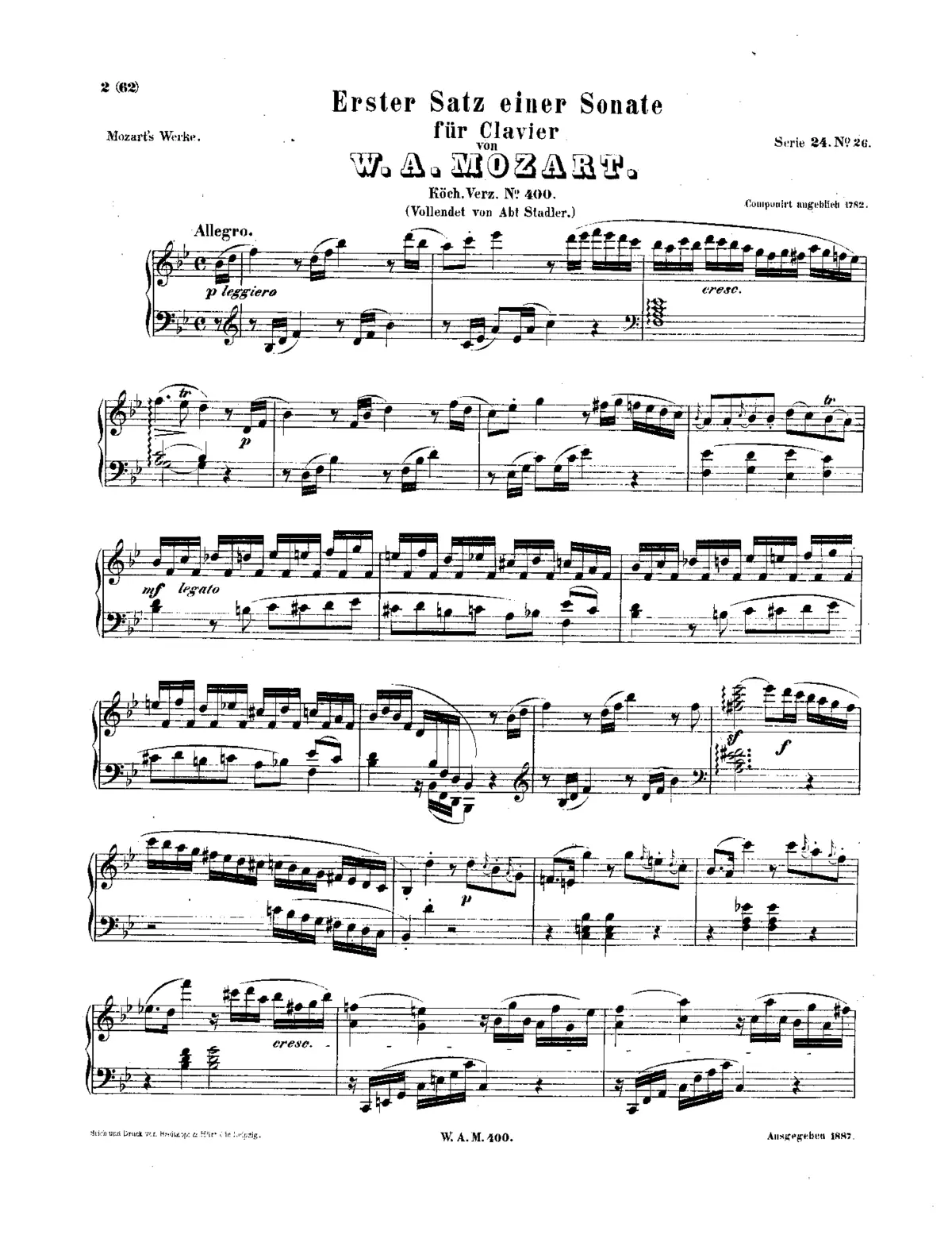 Allegro - Page 1