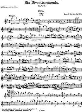 Divertimento in G major