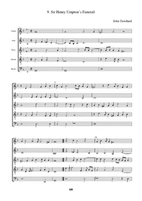 Sir Henry Umpton's Funeral