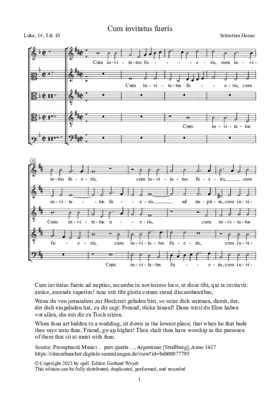 Cum invitatus fueris