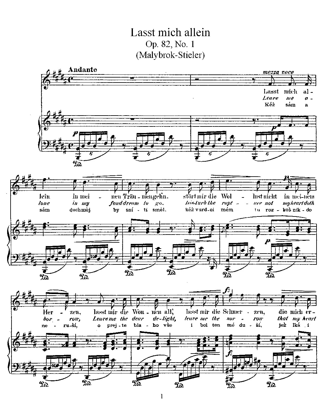 4 Songs - Page 1