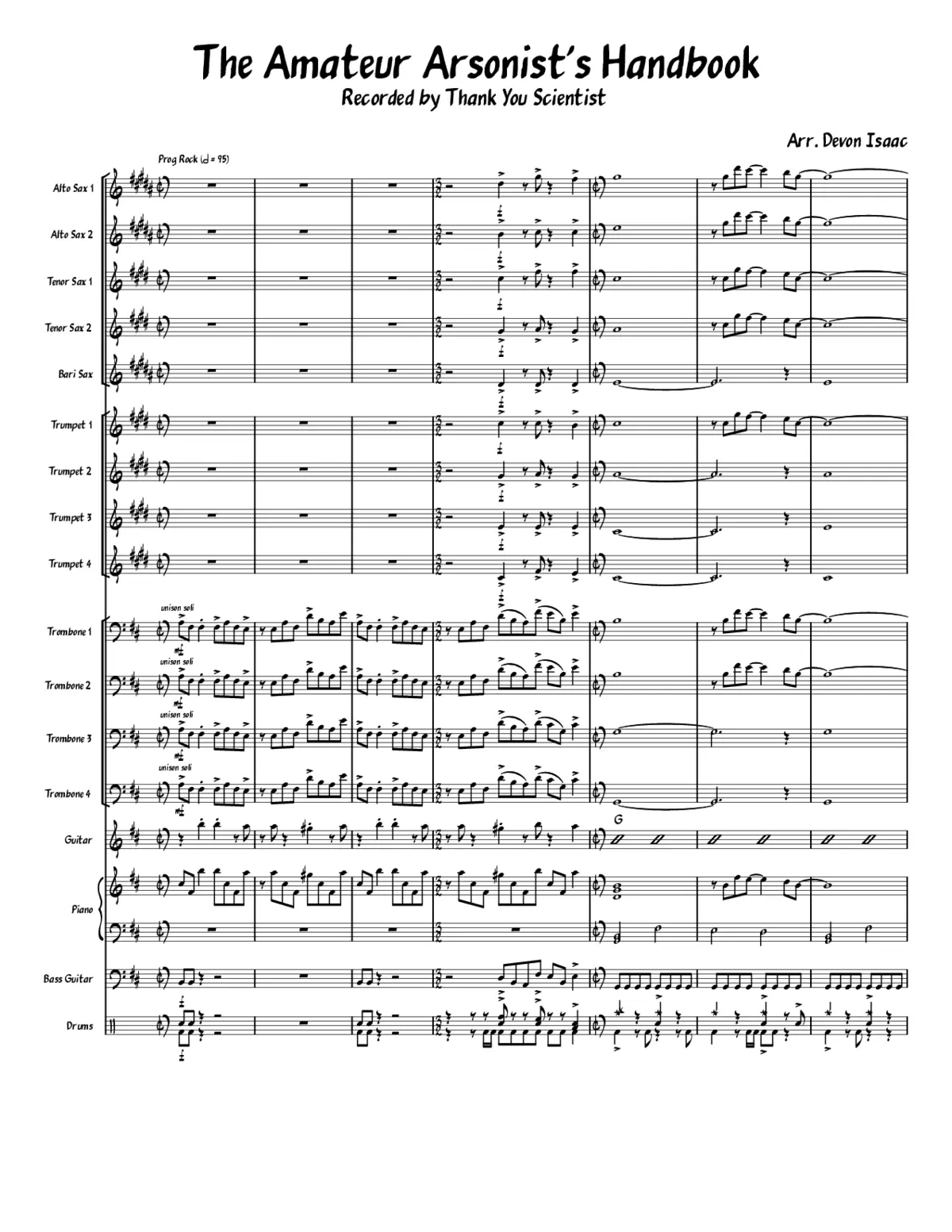 The Amateur Arsonist's Handbook - Page 1