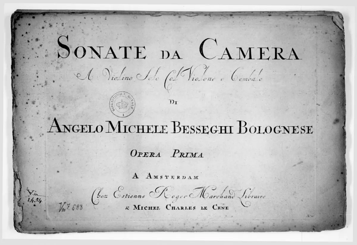 12 Violin Sonatas - Page 1