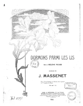 Dormons parmi les lis