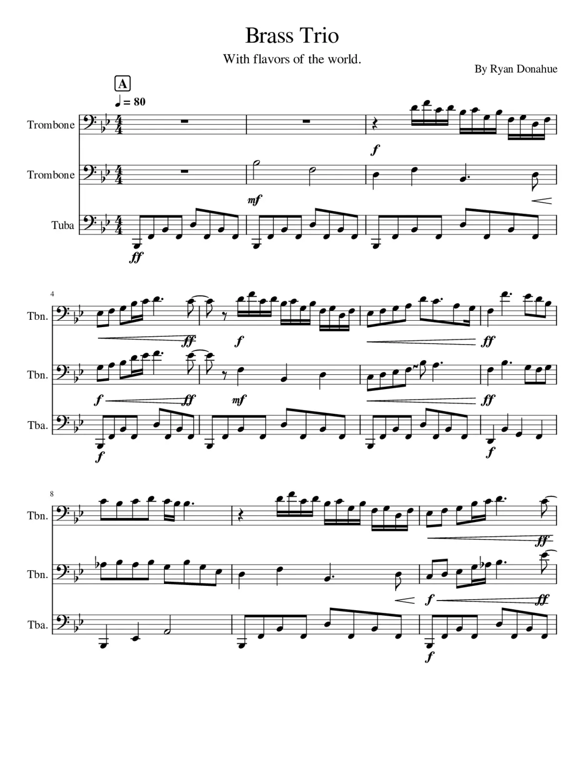 2 Arabesques - Page 1
