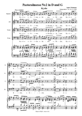 Pastoralmesse 2 in G und D