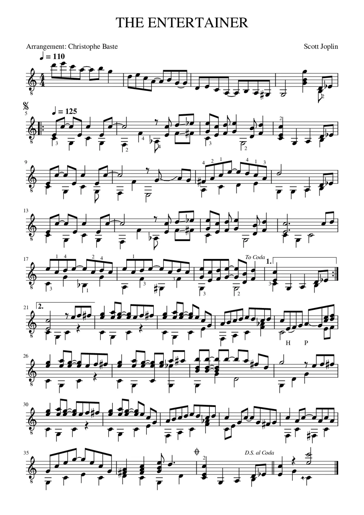 the entertainer - Page 1