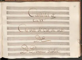 Che vidi oh ciel, che vidi?