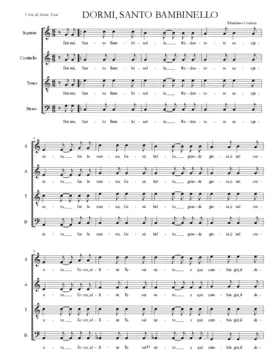 Dormi, Santo Bambinello II