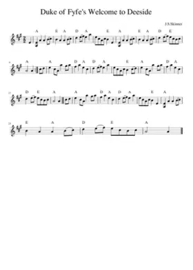 Duke of Fyfe's Welcome to Deeside