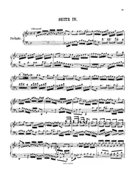 English Suite No.4 in F major