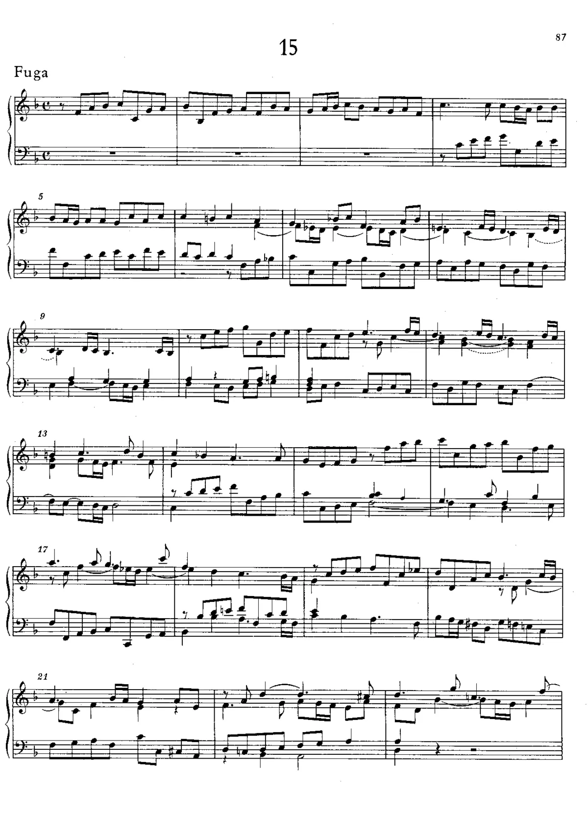 Fugue - Page 1