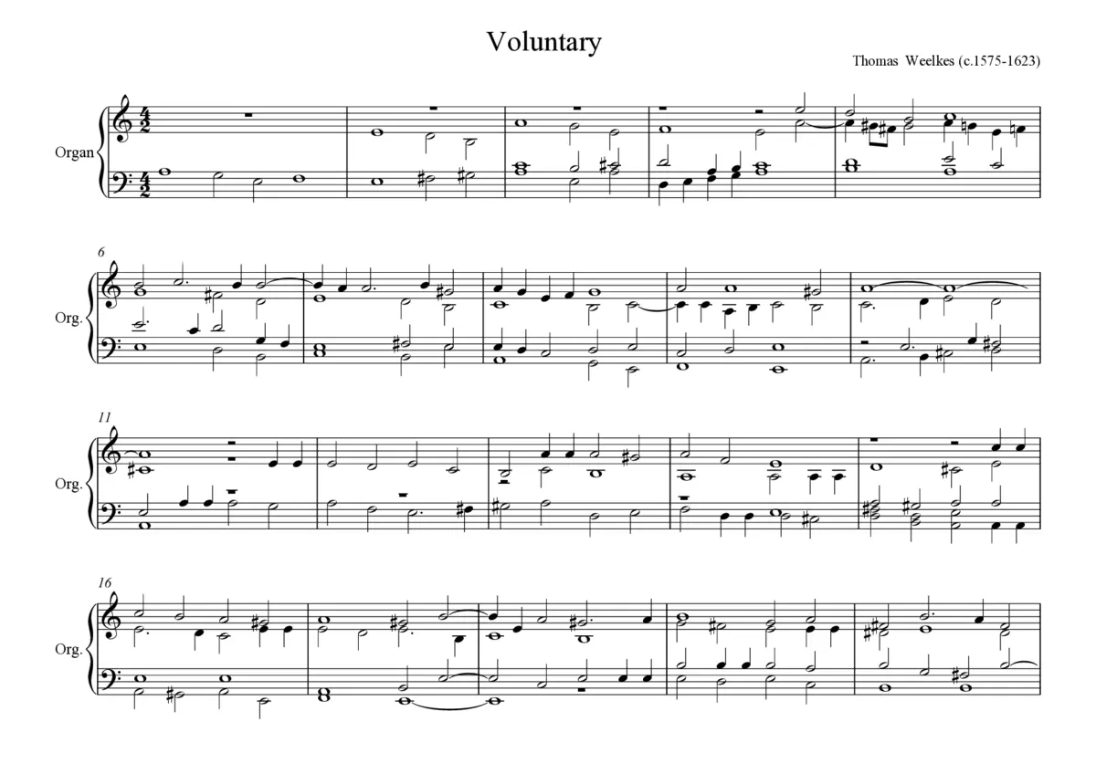 2 Voluntaries - Page 1