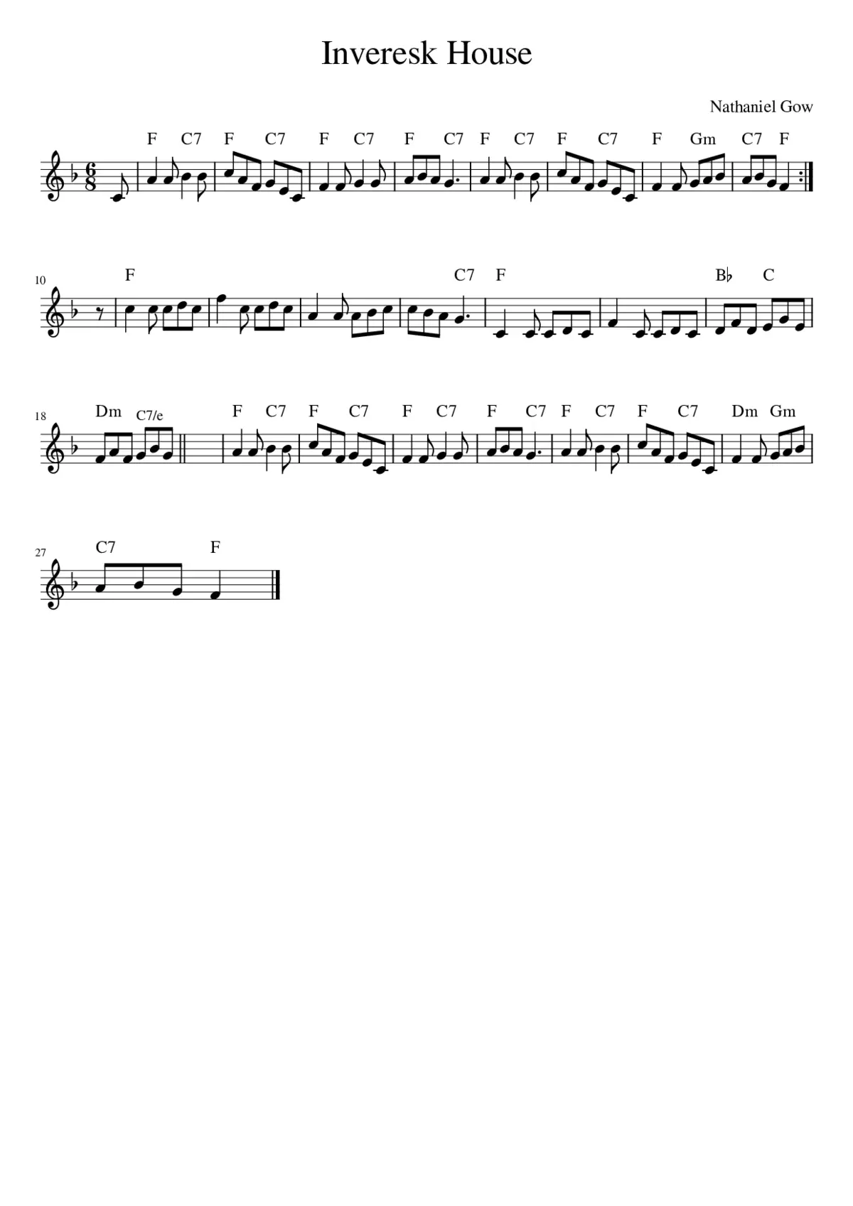 Inveresk House - Page 1