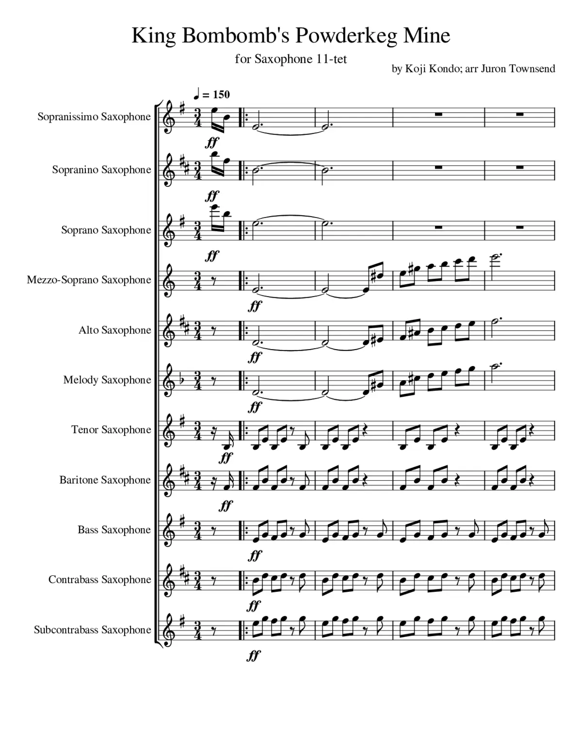 King Bombomb's Powderkeg Mine - Page 1