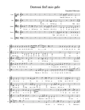 Destossi fra'l mio gelo