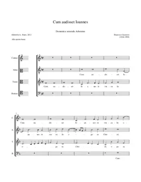 Cum audisset Ioannes