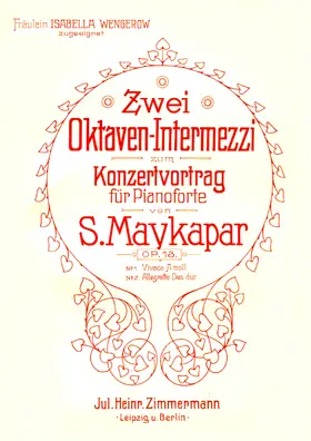 2 Oktaven Intermezzi, Op.13