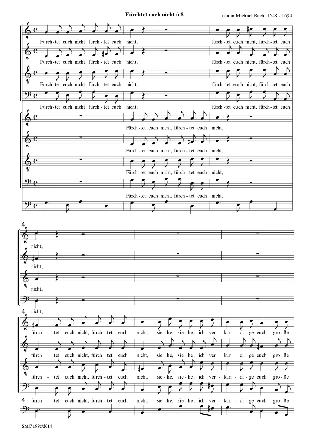 Fürchtet euch nicht - Page 1