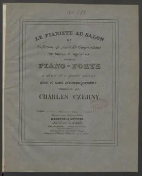 Rondoletto facile sur des motifs de l'Opéra La Part Du Diable