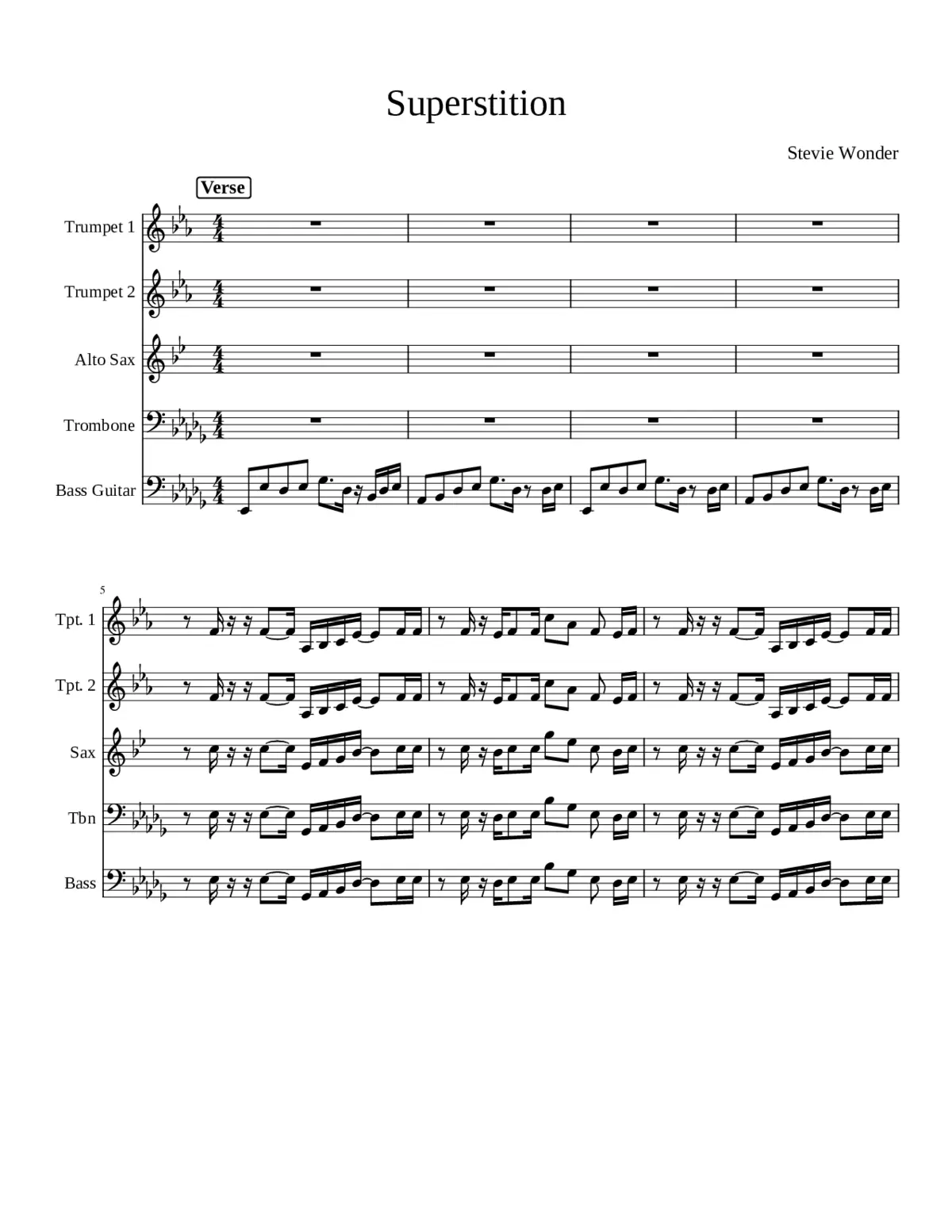 superstition - Page 1