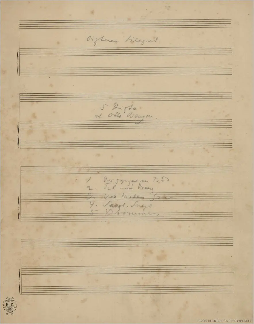 5 Songs - Page 1