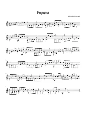 Fuguetta - Johann Pachelbel