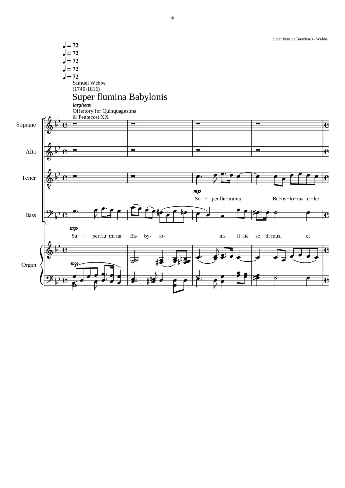 Super flumina Babylonis - Page 1