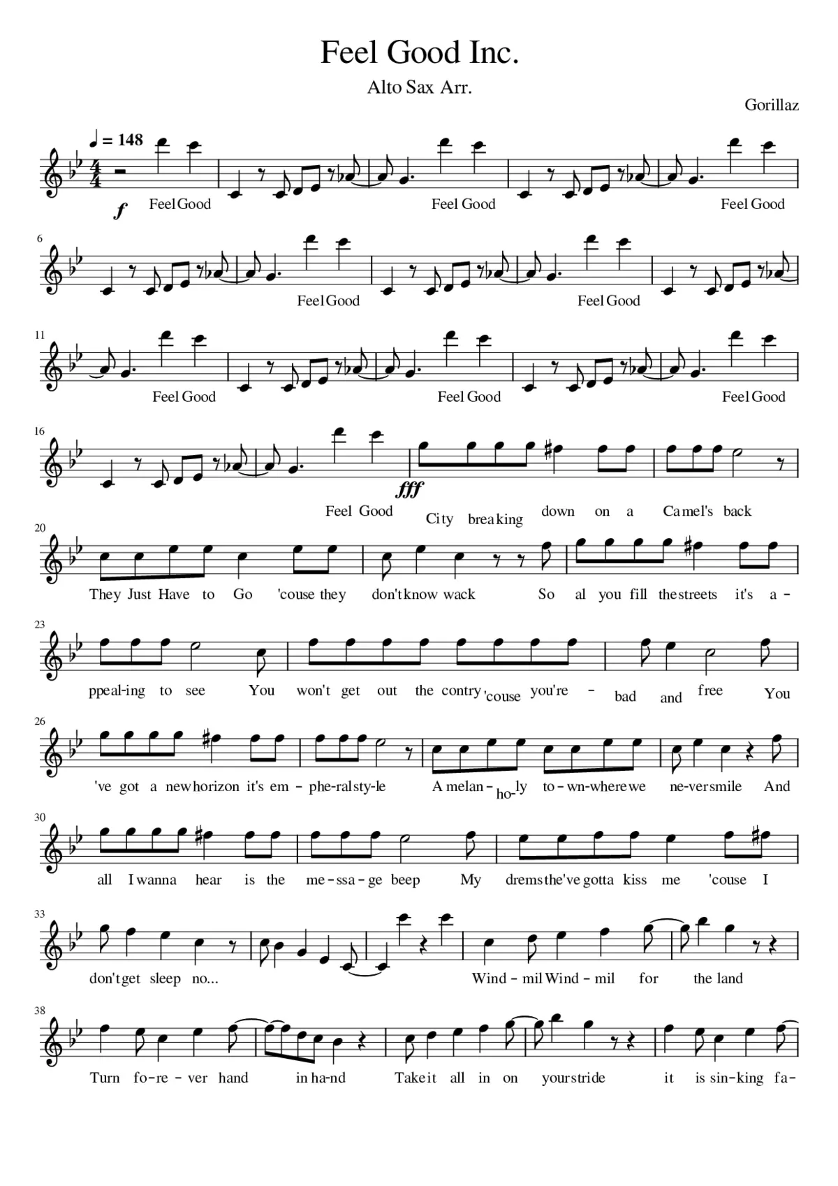 Feel Good Inc. - Page 1