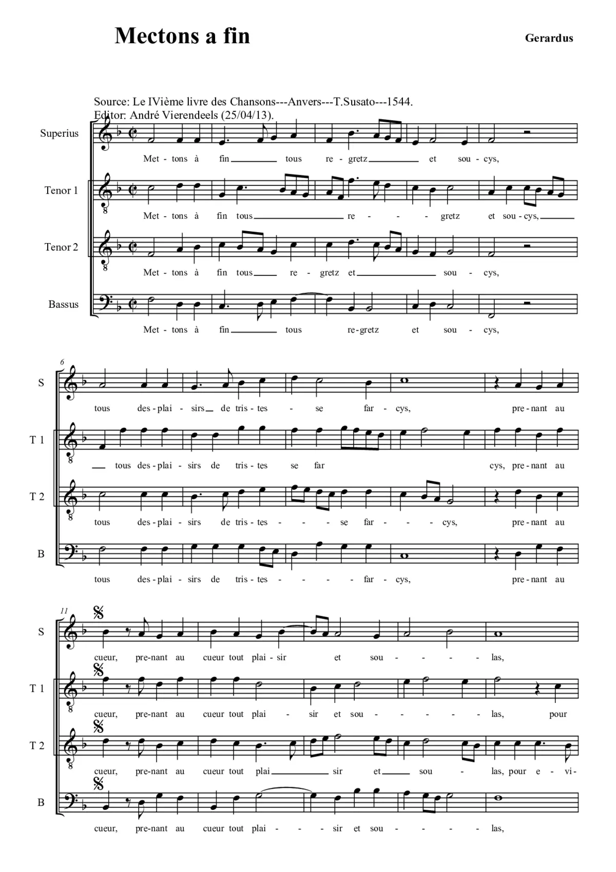 Mectons a fin - Page 1