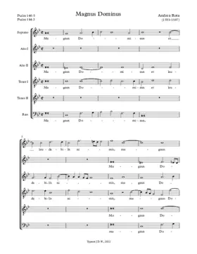 Magnus Dominus a 6