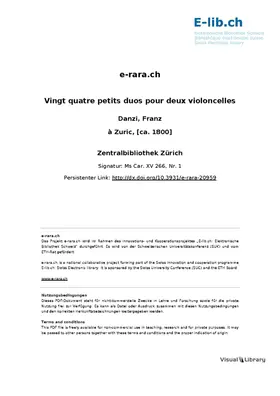 24 Kleine Duos nach Opernmelodien