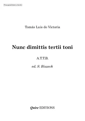 Nunc dimittis