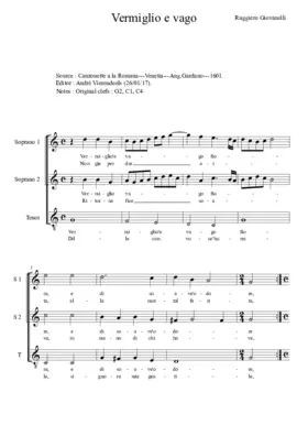 Vermiglio e vago fiore